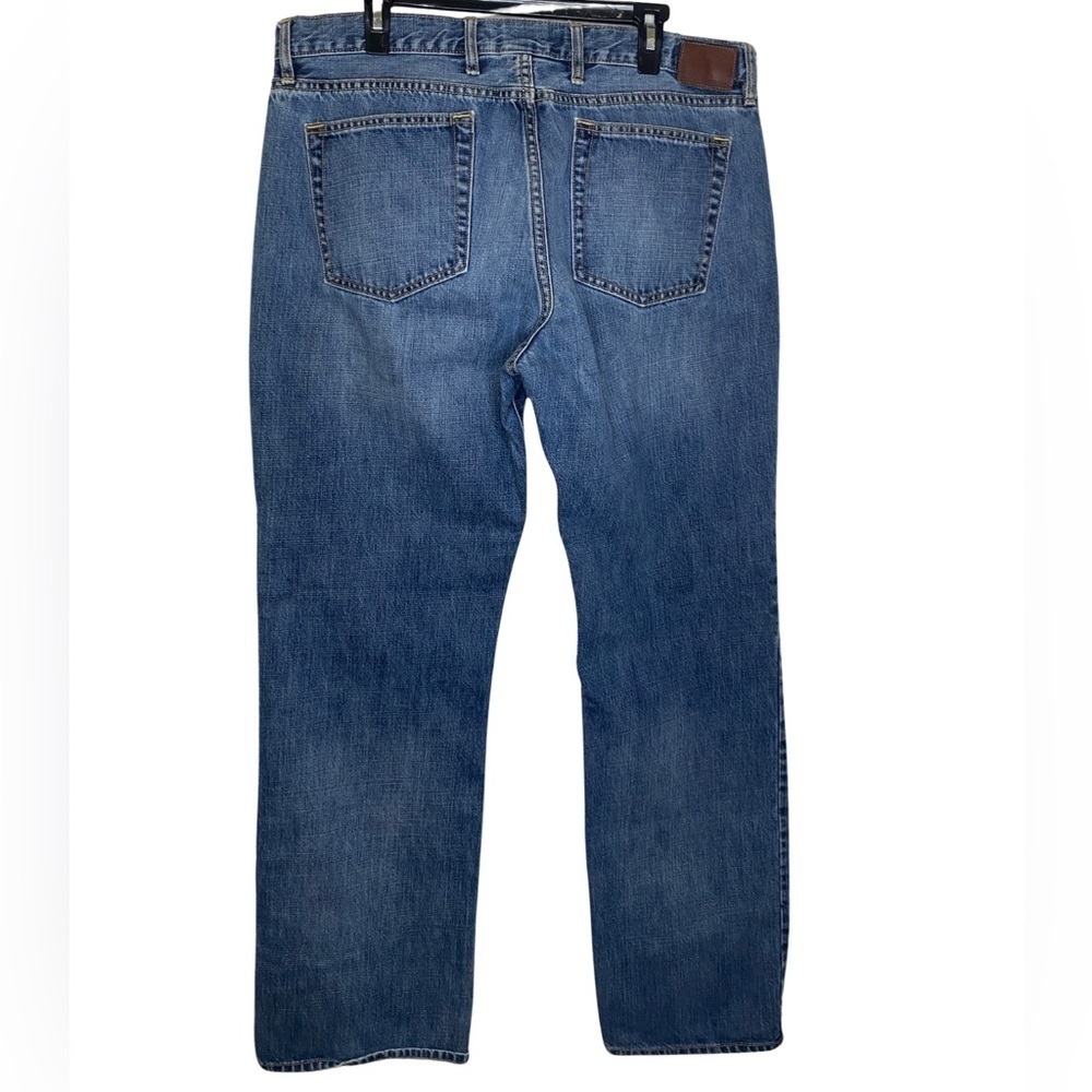 GAP Straight Leg Jeans (Size:38x34, Color:Blue) - Picture 2 of 3